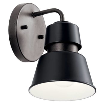 Image for Kichler® Lozano 8 In. 1-Light Outdoor Wall Sconce (Black) from HD Supply