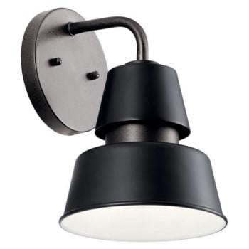 Image for Kichler® Lozano 9.75 In. 1-Light Outdoor Wall Sconce (Black) from HD Supply