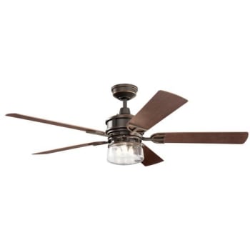 Image for Kichler® Lyndon 60 In. Led Ceiling Fan W/ Light (Brown) from HD Supply