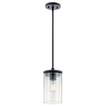 Image for Kichler® Crosby 1-Light Pendant Fixture (Black) from HD Supply