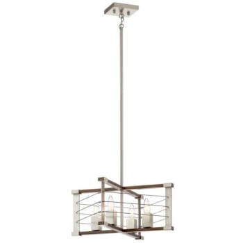Image for Kichler® Lente 4-Light Pendant Fixture (Brushed Nickel) from HD Supply