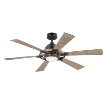 Image for Kichler® Iras 52 In. 6-Blade Led Ceiling Fan W/ Light (Gray) from HD Supply