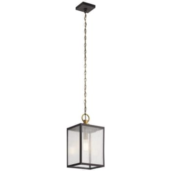 Image for Kichler® Lahden 1-Light Pendant Fixture (Weathered Zinc) from HD Supply