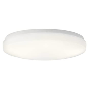 Image for Kichler® 10768WHLED 1-Light LED Flush Mount Light (White) from HD Supply