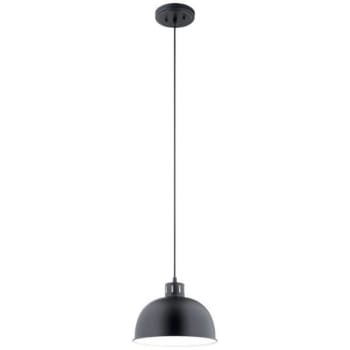 Image for Kichler® Zailey 12 In. 1-Light Pendant Fixture (Black) from HD Supply