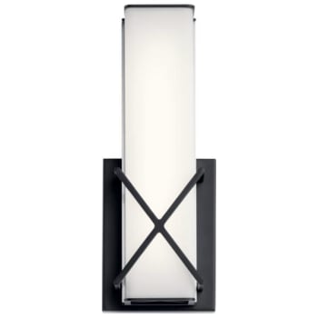 Image for Kichler® Trinsic Wall Sconce (Matte Black) from HD Supply