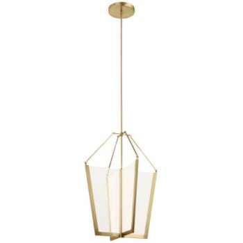 Image for Kichler® Calters 21 In. 1-Light Pendant Fixture (Champagne Gold) from HD Supply
