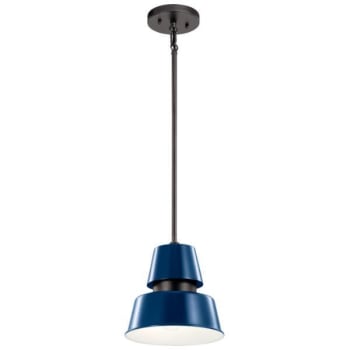 Image for Kichler® Lozano 9 In. 1-Light Outdoor Pendant Fixture (Catalina Blue) from HD Supply