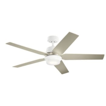 Image for Kichler® Maeve 52 In. 5-Blade Led Ceiling Fan W/ Light (White) from HD Supply