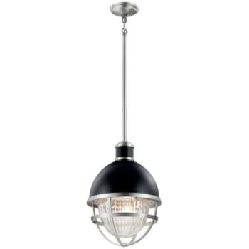 Image for Kichler® Tollis 12 In. 1-Light Outdoor Pendant Fixture (Black) from HD Supply