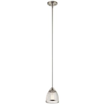 Image for Kichler® Voclain Brushed Nickel 1 Light Mini Pendant from HD Supply