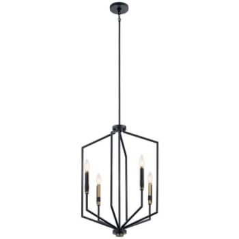 Image for Kichler® Armand 4-Light Pendant Fixture (Black) from HD Supply
