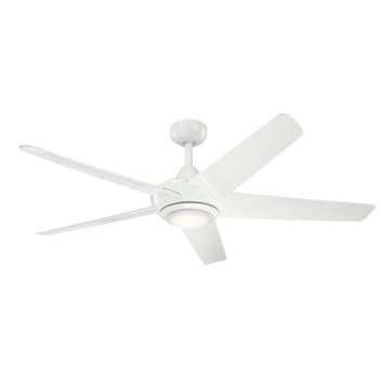 Image for Kichler® Kapono 52 In. Led Ceiling Fan W/ Light (White) from HD Supply