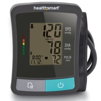 Healthsmart Clinically Accurate Automatic Digital Blood Pressure Monitor W/ Lcd