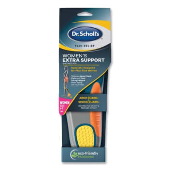 Image for Dr. Scholl's Pain Relief Extra Support Orthotics, Women Sizes 6-11 from HD Supply