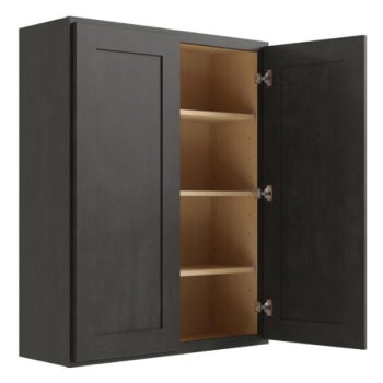 Image for Cnc Cabinetry Luxor Espresso Wall Cabinet 24w X 42h from HD Supply