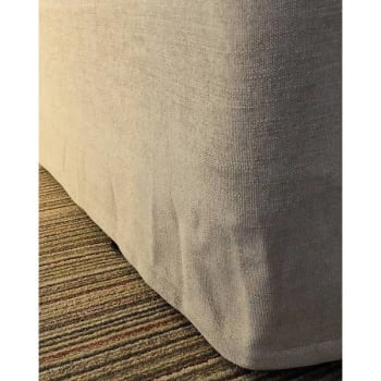 Image for P Kaufmann 72 X 80 X 15 " King Tema Text Bedwrap In Sand Package Of 6 from HD Supply