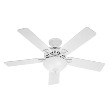 Image for Hunter® Astoria Ceiling Fan W/ Light (White) from HD Supply
