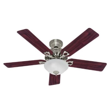 Image for Hunter® Astoria 52 In. Ceiling Fan W/ Light (Brushed Nickel) from HD Supply