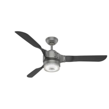 Hunter® Apache 54 Inch Indoor Matte Silver Wifi LED Ceiling Fan With Remote