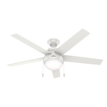 Image for Hunter® Anslee 52 In. Ceiling Fan W/ Light (White) from HD Supply