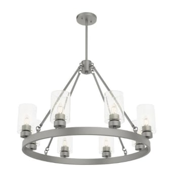 Image for Hunter® 19010 Hartland Indoor Chandelier (Matte Silver) from HD Supply