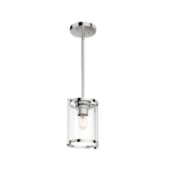 Image for Hunter® 19004 Astwood Pendant Fixture (Polished Nickel) from HD Supply