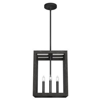 Image for Hunter® Squire Manor 12 In. 4-Light Pendant Fixture (Matte Black) from HD Supply