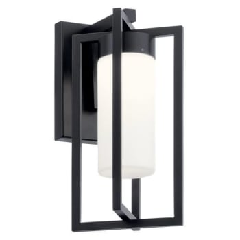 Image for Kichler® 59070BKLED Drega Outdoor Wall Sconce from HD Supply