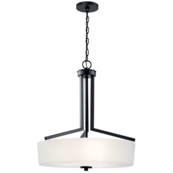 Image for Kichler® Skagos 3-Light Pendant Fixture (Black) from HD Supply
