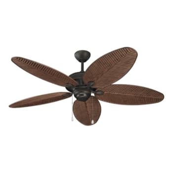 Image for Generation Lighting Cruise 52 Inch Indoor/outdoor Roman Bronze Ceiling Fan Walnut Blades from HD Supply