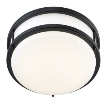 Image for Cordelia Lighting® 16 in. Outdoor Ceiling Light (Matte Black) from HD Supply