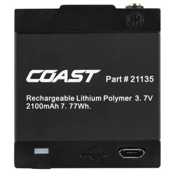 Image for Coast® Micro-Usb, Zx600 Rechargeable Battery from HD Supply
