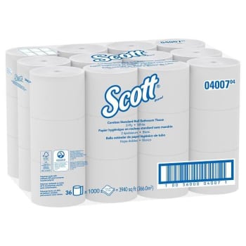 Image for Scott® Essential 2-Ply Standard Roll Coreless Toilet Paper, 36/Case from HD Supply