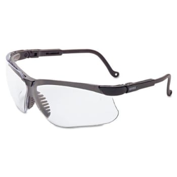 Image for Honeywell Genesis Wraparound Safety Glasses, Black Plastic Frame, Clear Lens from HD Supply