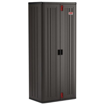 Suncast Commercial Tall 4 Shelf Storage Cabinet