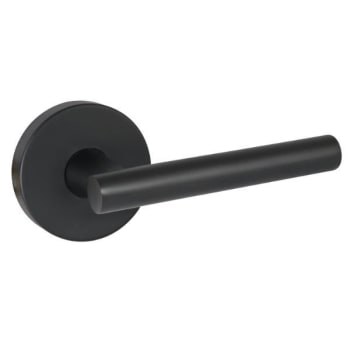 Image for Design House Eastport Passage Hall/Closet Door Lever In Matte Black from HD Supply