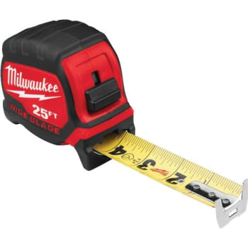 Image for Milwaukee® 25ft Wide Blade Tape Measure from HD Supply