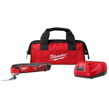 Image for Milwaukee M12 12 Volt Cordless Multi-Tool w/ Battery and Tool Bag from HD Supply