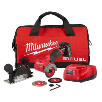 Milwaukee M12 Fuel 3 In. Compact Cut Off Tool Kit