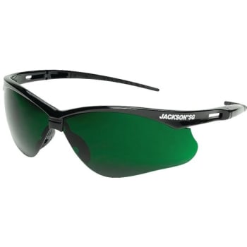 Image for Jackson Safety Glasses, Uv Protection, Shade 5 Ir Lens, Black Frame from HD Supply