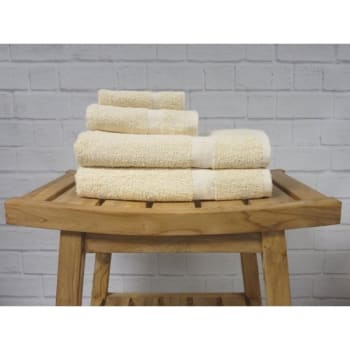 Image for 1888 Mills Fibertone 3lb Hand Towel 16x27 Beige Cam Border, Case Of 120 from HD Supply