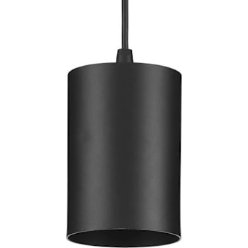 Progress Lighting® P500355-031 Cylinders Outdoor Ceiling Light (Black)