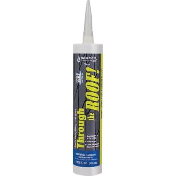 Image for Sashco 14010 10.3 oz. Through The Roof Clear Caulk, Package Of 12 from HD Supply