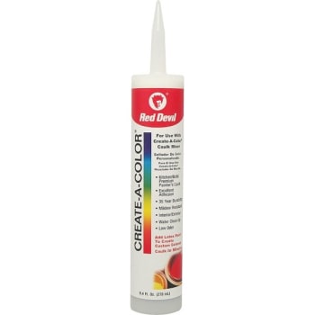 Red Devil 0409 9.4 oz. Create-A-Color Acrylic Caulk, Package Of 12
