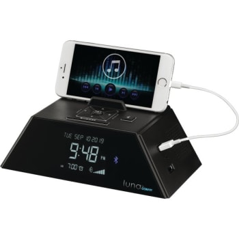 Image for Conair Luna Alarm Clock Charging Station W/bluetooth® Wireless Technology from HD Supply