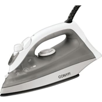 Conair™ Compact Full-Feature Steam And Dry Iron (White)
