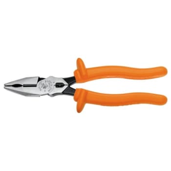 Image for Klein Tools® Insulated Universal Combination Side Cutting Crimping Plier 8" from HD Supply