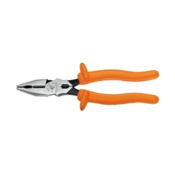 Image for Klein Tools® Insulated Universal Combination Side Cutting Crimping Plier 8" from HD Supply