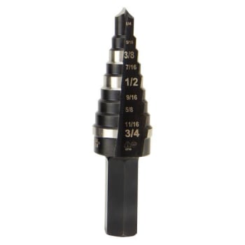 Image for Klein Tools® Step Drill Bit Number 3 Double-Fluted from HD Supply